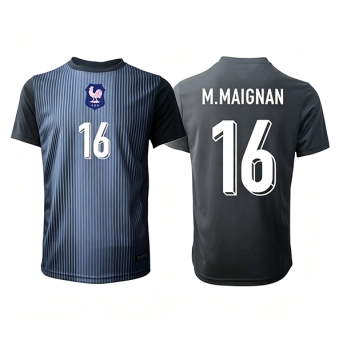 Billige Fotballdrakt Frankrike Mike Maignan #16 Keeper Replika Hjemmedrakt VM 2026 Kortermet